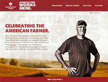 Tablet Screenshot of agricultureworkshere.com